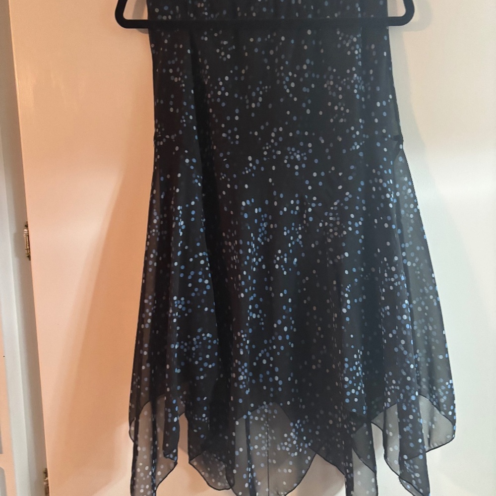 DRESSBARN DOTTED SKIRT